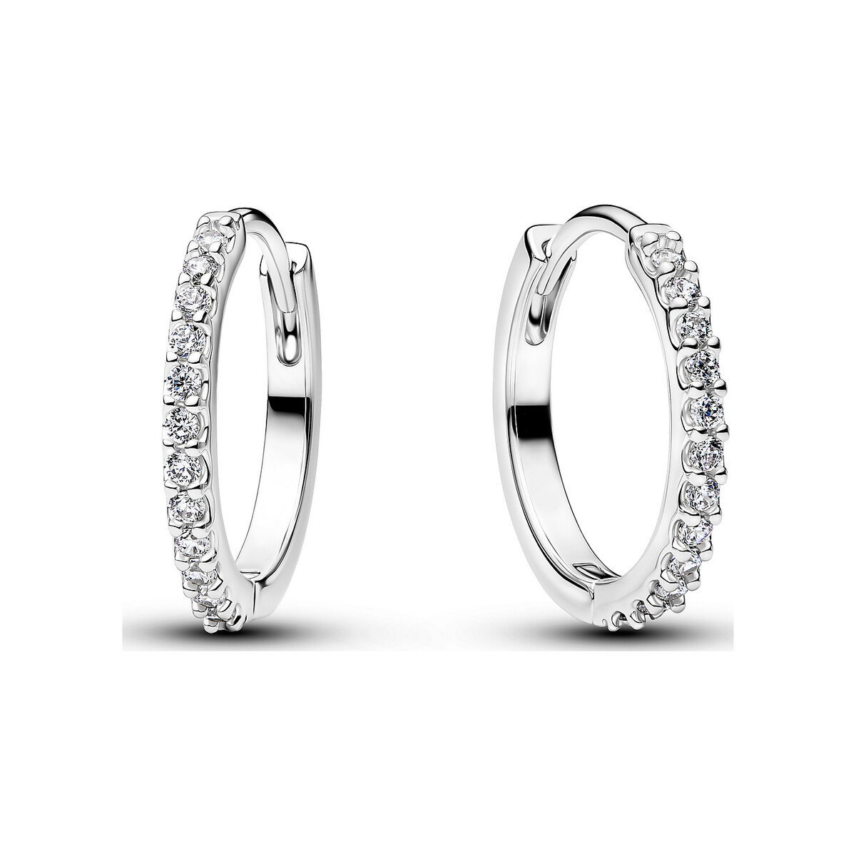 Sparkling Mini Hoop Earrings