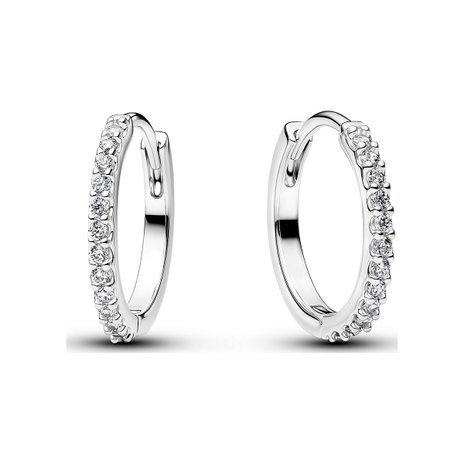 Sparkling Mini Hoop Earrings