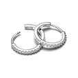 Sparkling Mini Hoop Earrings Sparkling Mini Hoop Earrings