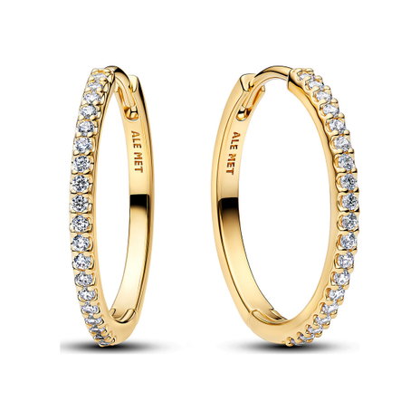 Sparkling Hoop Earrings #264652C01