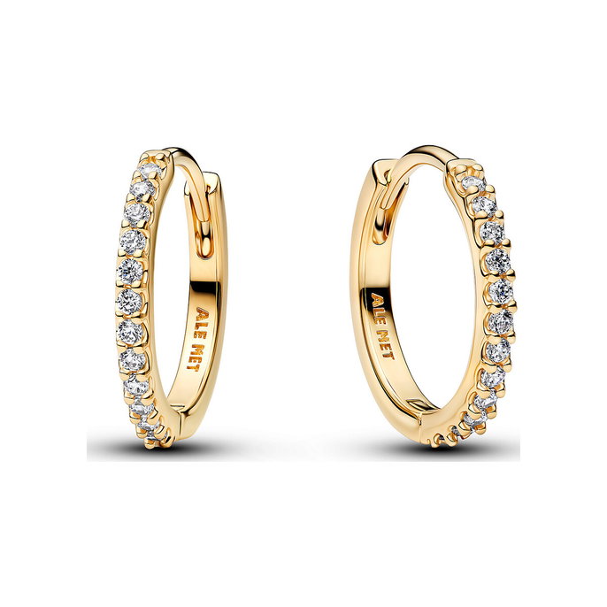 Sparkling Mini Hoop Earrings #264649C01