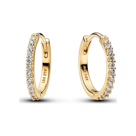 Sparkling Mini Hoop Earrings #264649C01