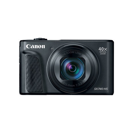 Canon - PowerShot SX740 HS Digital Camera (Black)