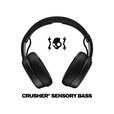 Skullcandy - Crusher 3.0 Wireless Over-the-Ear Heaphones - Black Skullcandy - Crusher 3.0 Wireless Over-the-Ear Heaphones - Black