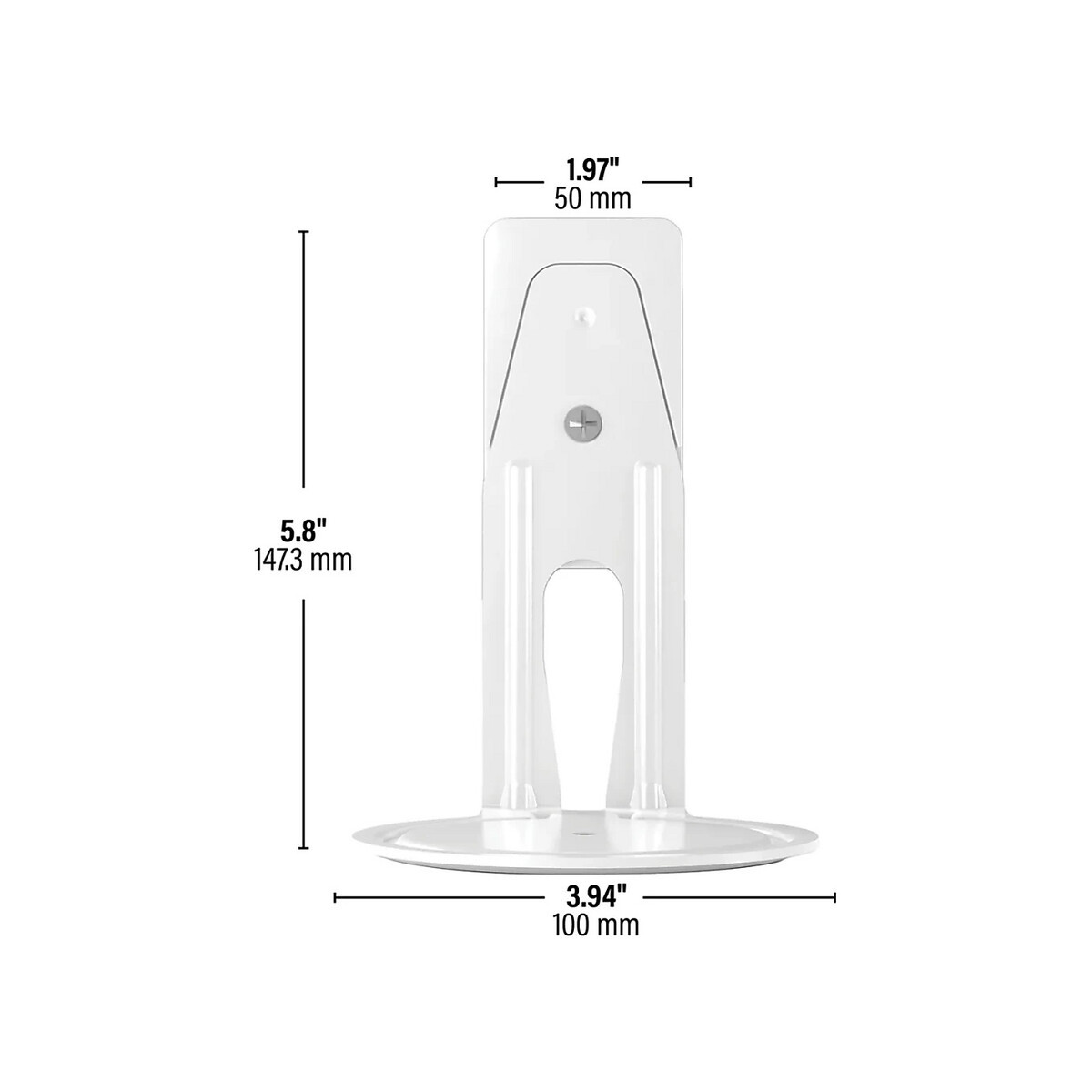 Sanus - Fixed Wall Mount for Sonos Era 100 - White