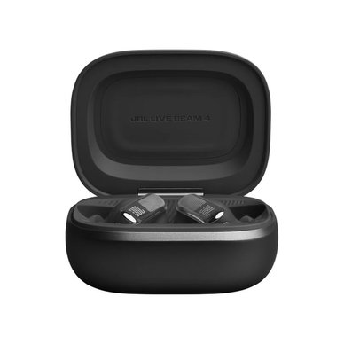 JBL - Live Beam 4 True Wireless Noise-Canceling Earbuds - Black