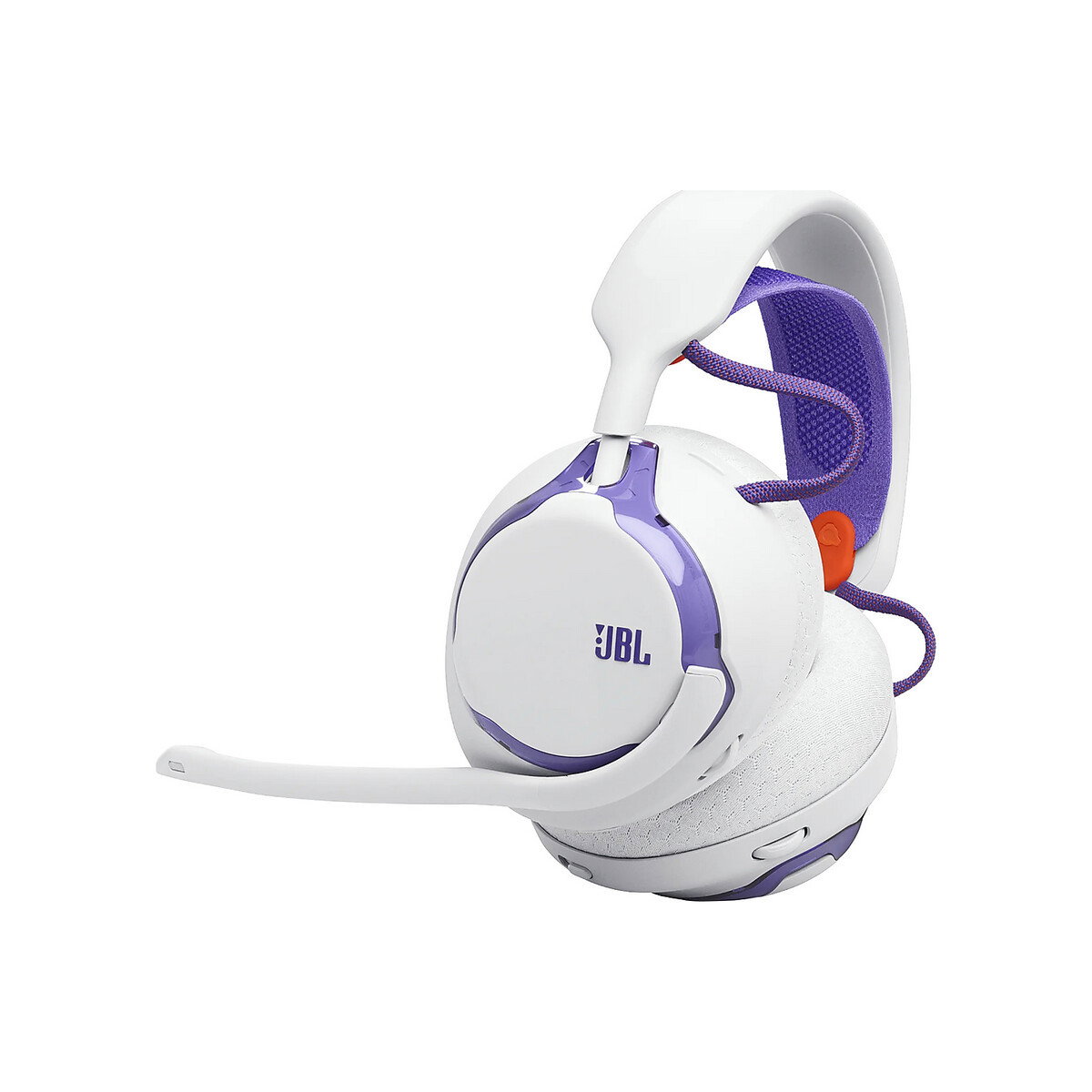 JBL - Quantum 650X Wireless Over-Ear Gaming Headset - White
