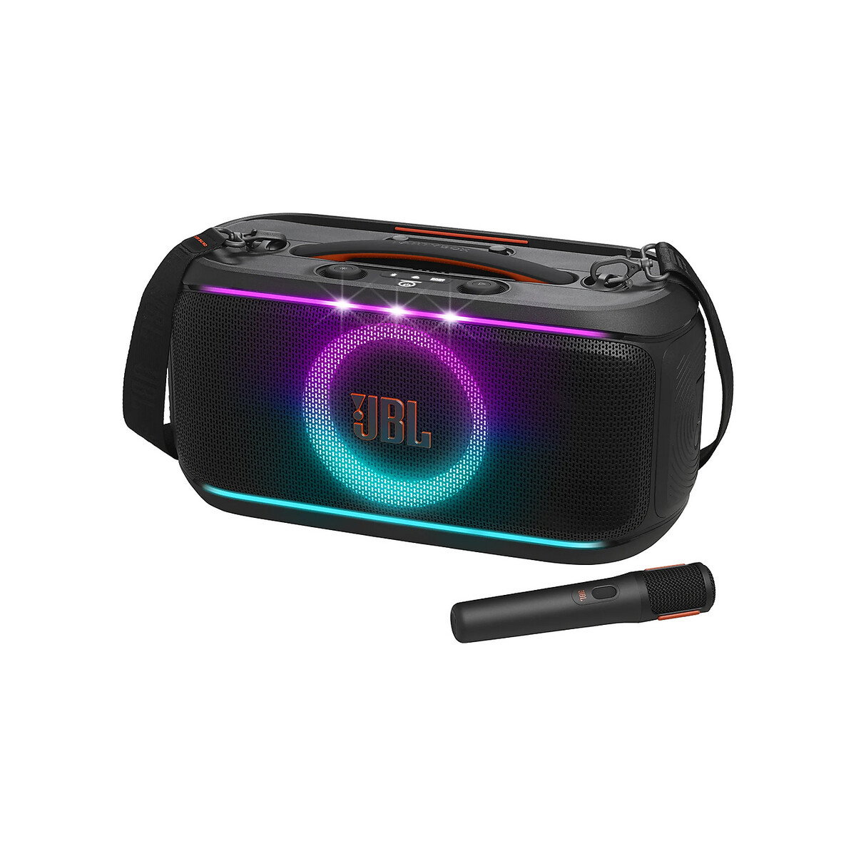 JBL - PartyBox On-The-Go 2+ Portable Bluetooth Party Speaker