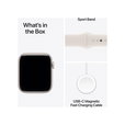 Apple - Watch SE 3 40mm Starlight Aluminum Case Sport Band Apple - Watch SE 3 40mm Starlight Aluminum Case Sport Band