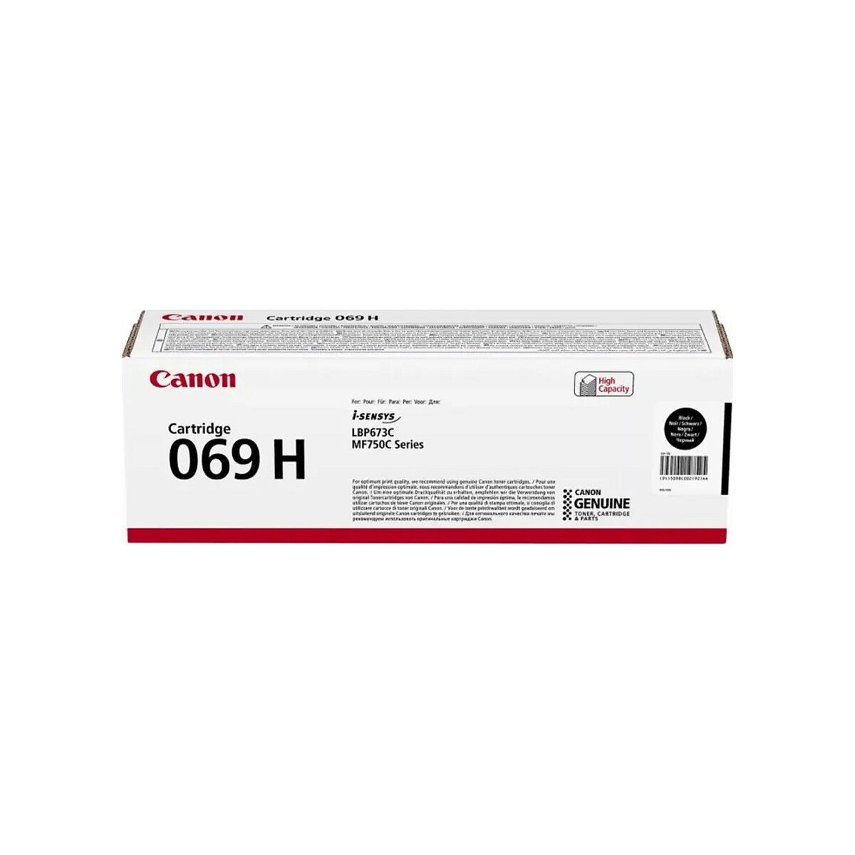 Canon - 069H Black High Yield Toner Cartridge