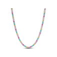 Rainbow Tennis Necklace Rainbow Tennis Necklace