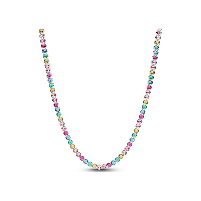 Rainbow Tennis Necklace Rainbow Tennis Necklace