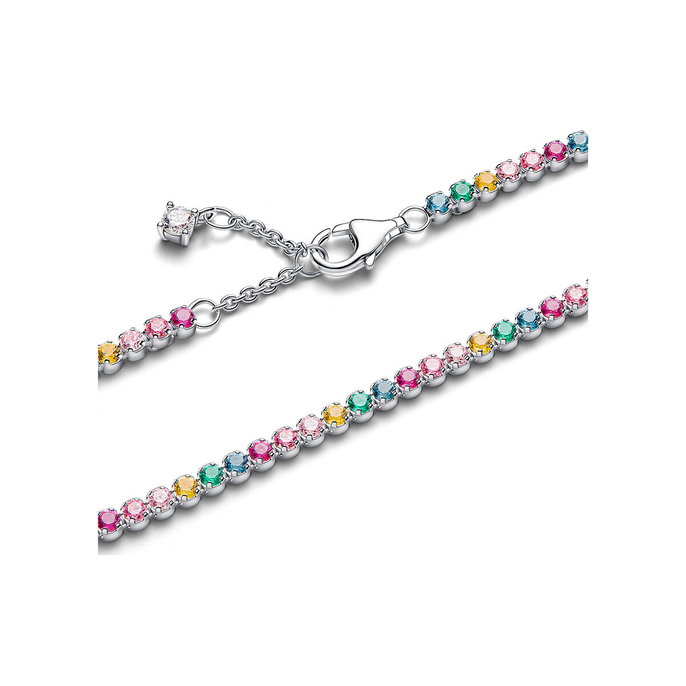 Rainbow Tennis Bracelet