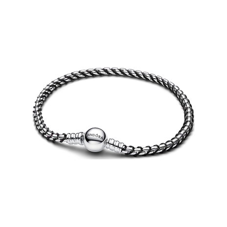 Black Cord Box Chain Bracelet