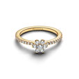 Sparkling Flower Ring #164499C01 Sparkling Flower Ring #164499C01