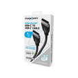Charge Worx - 6ft USB-C to USB-C PD Cable, 60W Charge Worx - 6ft USB-C to USB-C PD Cable, 60W
