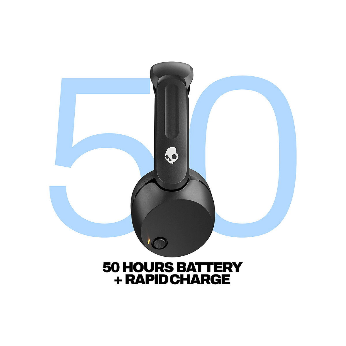 Skullcandy - Icon 180 Headphones - Black