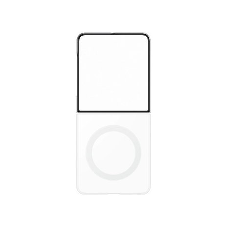 Samsung - Clear Magnet Cover for Galaxy Z Flip 8 - Clear