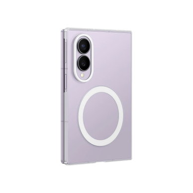 Samsung - Clear Magnet Cover for Galaxy Z Fold 8 - Clear