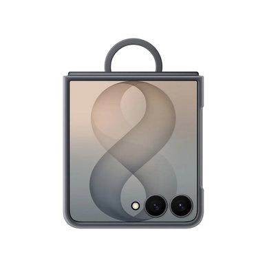 Samsung - Ring Magnet Cover for Galaxy Z Flip 8 - Black
