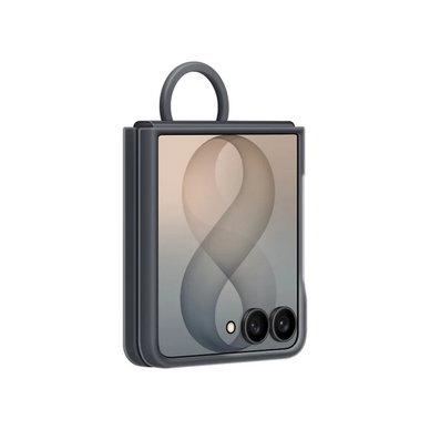 Samsung - Ring Magnet Cover for Galaxy Z Flip 8 - Black