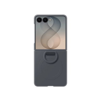 Samsung - Ring Magnet Cover for Galaxy Z Flip 8 - Black