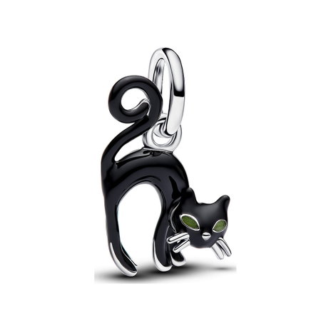 Black Cat Dangle Charm