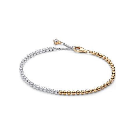 Beads & Tennis Bracelet
