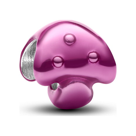 Pink Mushroom Mini Charm