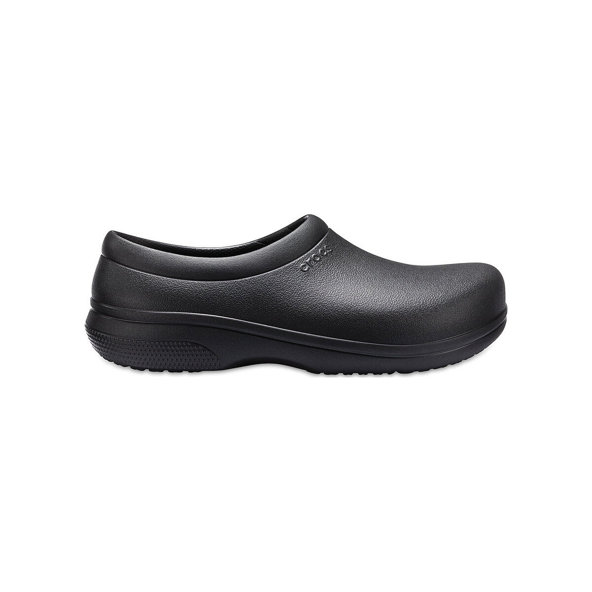ON THE CLOCK WORK SLIP-ON - BLACK