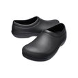 ON THE CLOCK WORK SLIP-ON - BLACK ON THE CLOCK WORK SLIP-ON - BLACK