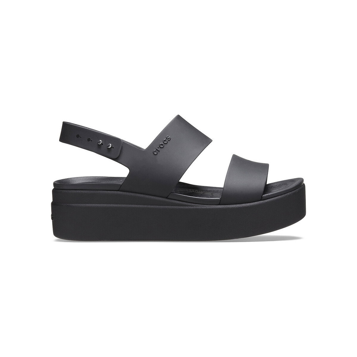 BROOKLYN LOW WEDGE - BLACK