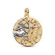 Sagittarius Zodiac Oversized Medallion Charm Sagittarius Zodiac Oversized Medallion Charm