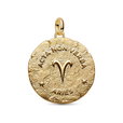 Aries Zodiac Oversized Medallion Charm Aries Zodiac Oversized Medallion Charm