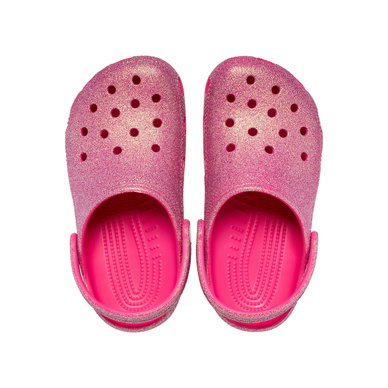CLASSIC IRIDESCENT GLITTER CLOG KIDS - DUSTY GRAPEFRUIT