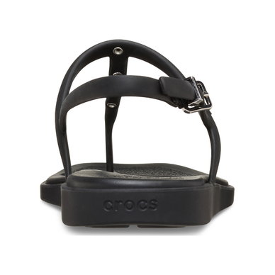MIAMI STUDDED THONG FLIP - BLACK