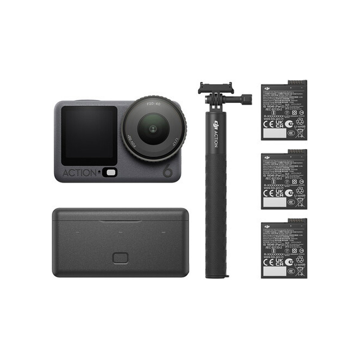 DJI - Osmo Action 6, Adventure Combo