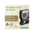 Dymo - Rhino Industrial Flexible Nylon Labels, 3/4" x 11.5ft, Black Dymo - Rhino Industrial Flexible Nylon Labels, 3/4" x 11.5ft, Black