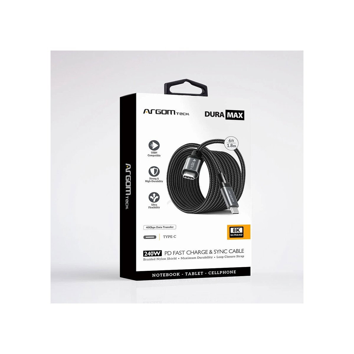 Argom Tech - Dura Max 240W PD Braided Cable