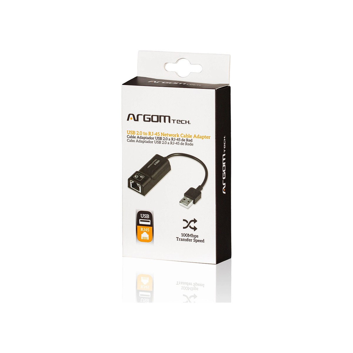 Argom Tech - USB 2.0 to RJ-45 Cable Adapter