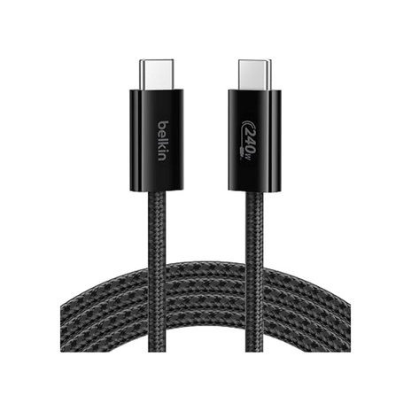 Belkin - Braided USB-C to USB-C Cable, 240W, 2m