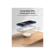 Belkin - Qi2 25W Single Wireless Charging Pad with Kickstand - White Belkin - Qi2 25W Single Wireless Charging Pad with Kickstand - White