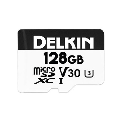 Delkin Devices - 128GB Hyperspeed Microsdxc A2 Card