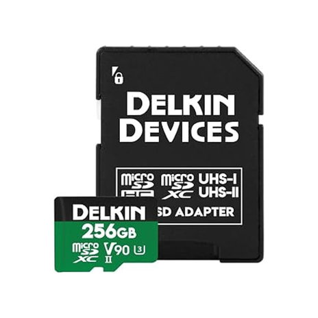 Delkin Devices - 256GB Hyperspeed Microsdxc A2 Card