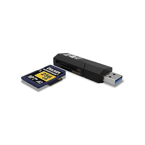 Delkin Devices - USB 3.1 SD & Microsd Card Reader (a & C)