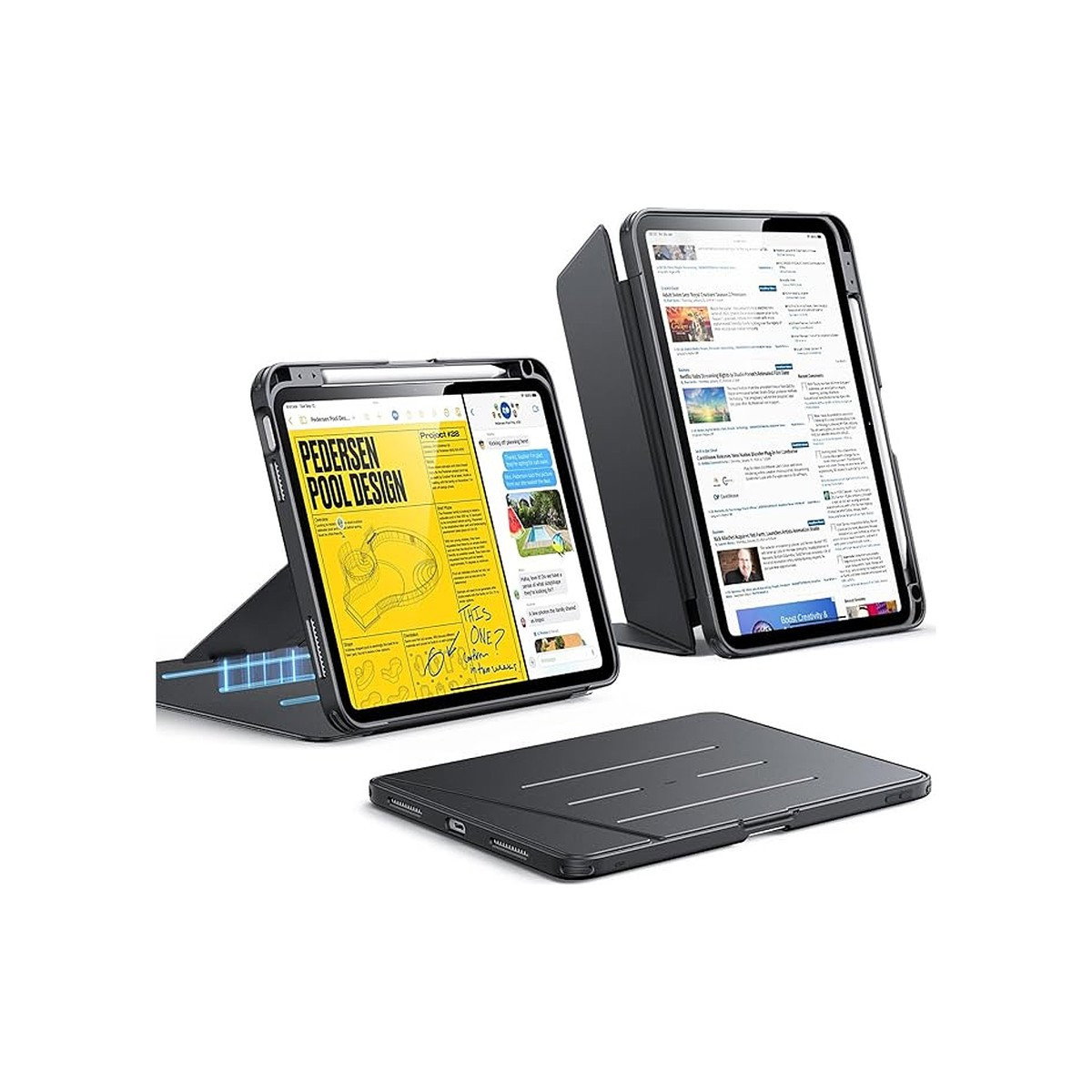 ESR - Flip Folio Case for iPad 12 (A18, 2026) and iPad 11 (A16, 2025)