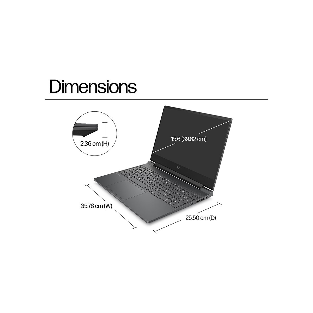 HP - 15.6" Victus, Core i5, RTX 3050, 8GB/512GB