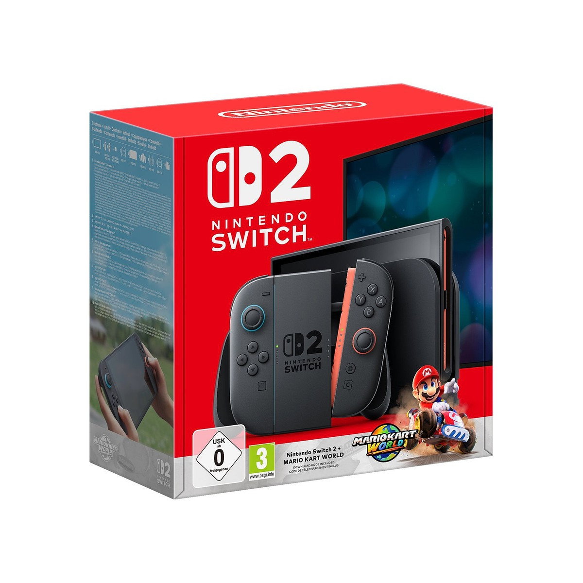 Nintendo - Switch 2 Console - Mario Kart World Bundle
