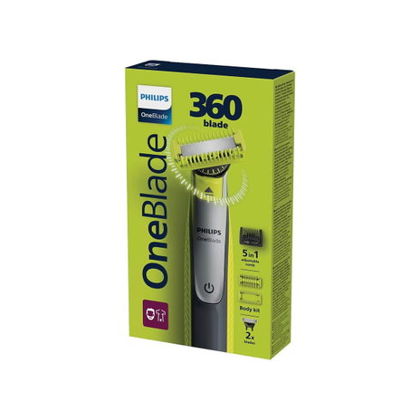 Philips - OneBlade 360 Face and Body Hybrid Electric Trimmer