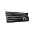 Satechi - Slim X3 Bluetooth Keyboard - Silver Satechi - Slim X3 Bluetooth Keyboard - Silver